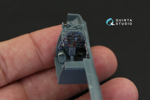 Quinta Studio QD48087 Bf 109E-4/E-7 3D-Printed &amp;amp; colored Interior on decal paper (for Eduard kit) 1/48 – image 6