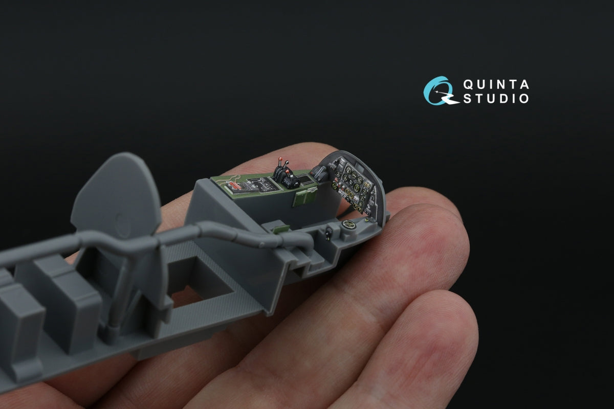 Quinta Studio QD+48555 Bristol Beaufighter NF.Mk.VI 3D-Printed &amp;amp; coloured Interior on decal paper (Tamiya) (with 3D-printed resin parts) 1/48 – imagen 12