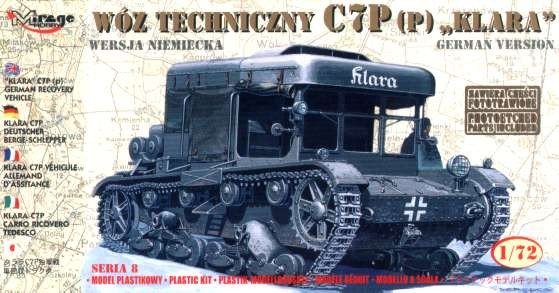 Mirage Hobby 72892 C7P (p) Klara service truck German version (1/72)