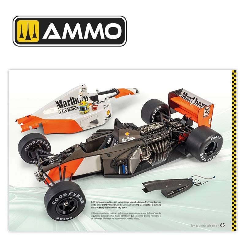 Ammo by Mig 6298 Comment peindre des voitures miniatures Bilingue : anglais et espagnol – image 8