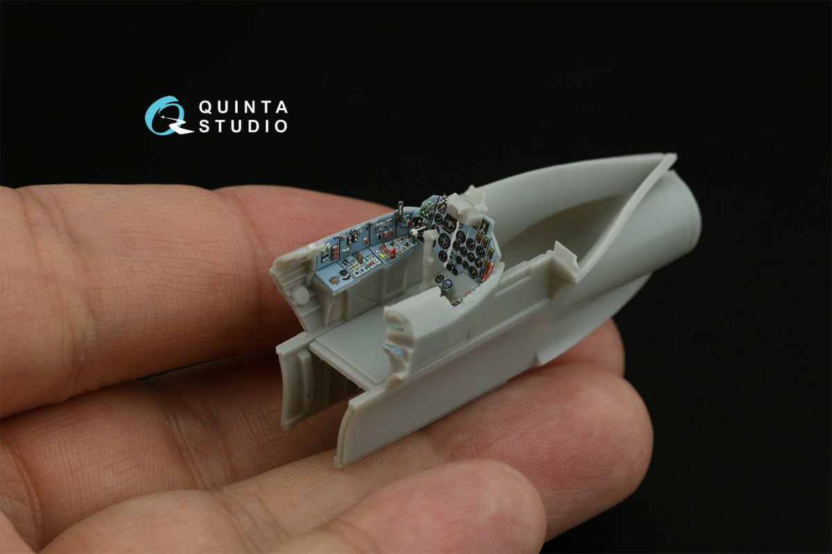 Quinta Studio QDS-72168 Su-17M3 3D-Printed coloured Interior on decal paper (Modelsvit) (small version) 1/72 – imagen 6
