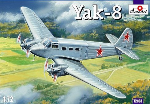 A-Model 72183 Yakovlev Yak-8 Soviet Passenger aircraft 1/72