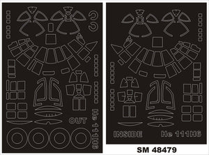 Montex SM48479 He-111H-6 ICM 1/48
