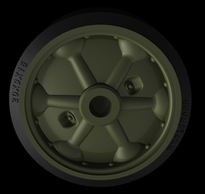 Panzer Art RE35-637 M4 “Sherman” Road wheels Pattern No7 1/35 – immagine 2