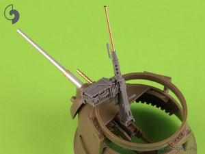 Master GM-35-073 Browning M2HB .50 cal (12,7mm) - do montażu na pierścieniu M49 (karetka D40721 / kołyska D40733 / skrzynka D40731 lub D90078) 1/35 – imagen 8