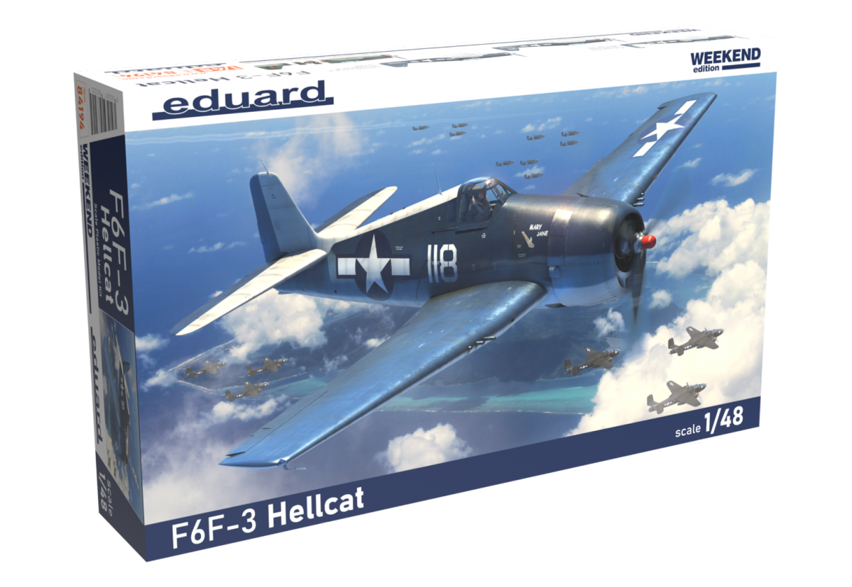 Eduard 84194 F6F-3 Hellcat Weekend Edition 1/48 – immagine 2