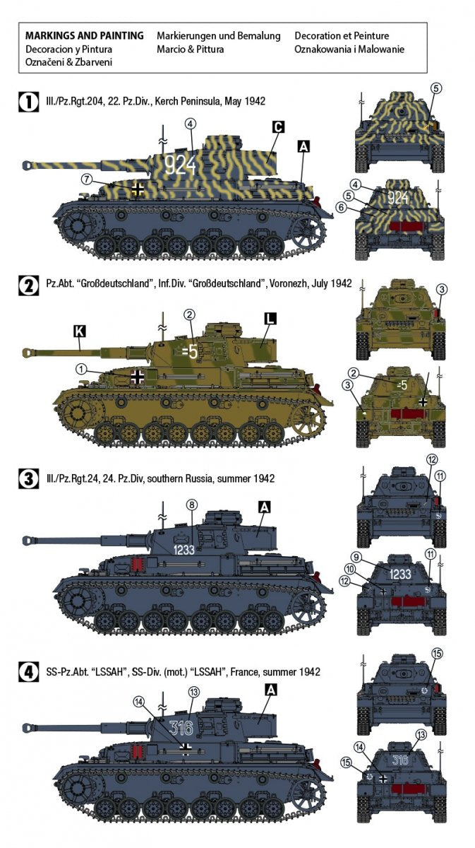 Hobby 2000 72701 Pz.Kpfw.IV Ausf.F2 (G) Eastern Front 1942 DRAGON + CARTOGRAF 1/72 – imagen 2