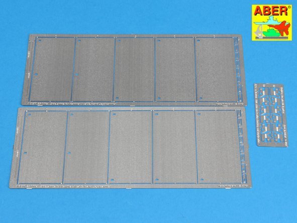 Aber 25011 Side skirts for Panther G/Jagdpanther 1/25