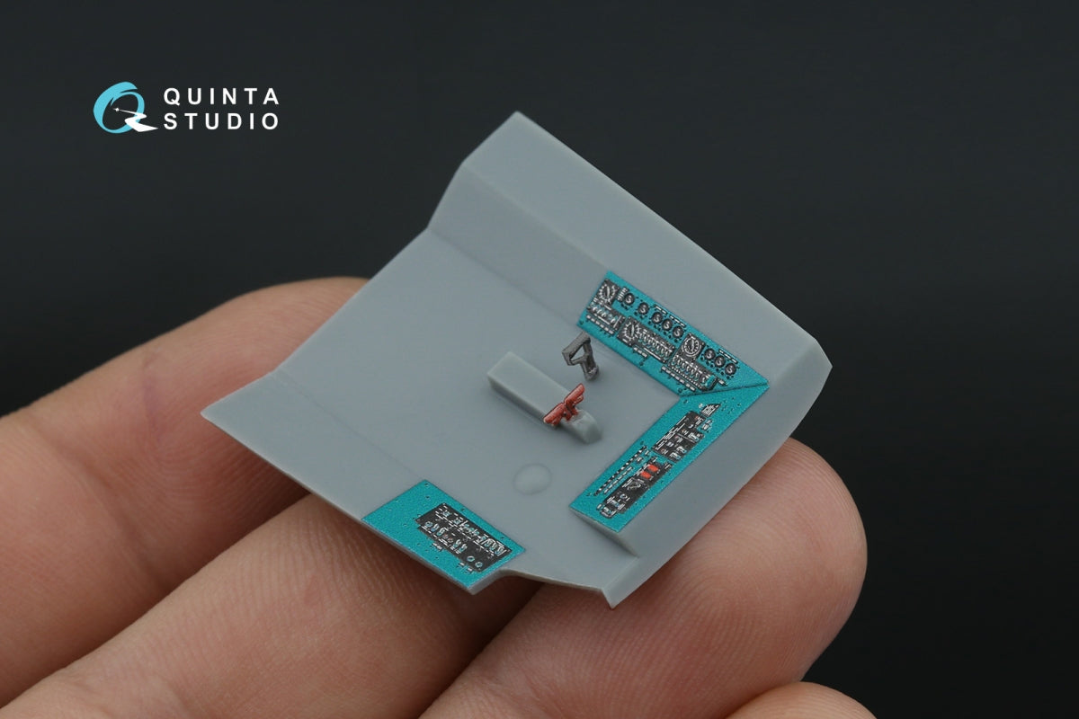 Quinta Studio QDS-48570 Mi-24A 3D-Printed &amp;amp; coloured Interior on decal paper (Trumpeter) (small version) 1/48 – imagen 13