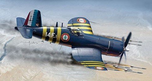 Italeri 1313 F4U-7 Corsair 1/72