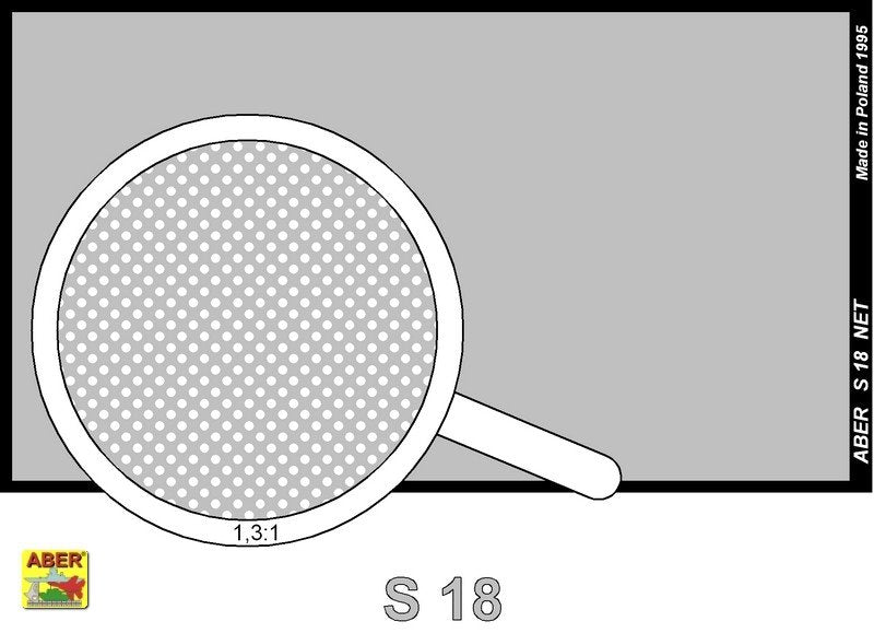 Aber S-18 Drilled plate 1,0 mm – imagen 2