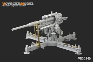 Voyager Model PE35349 WWII German 88mm FlaK 37 mit Behelfslafette For DRAGON 6523 1/35 – imagen 2