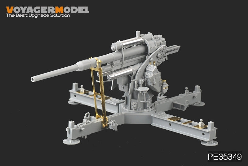 Voyager Model PE35349 WWII German 88mm FlaK 37 mit Behelfslafette For DRAGON 6523 1/35 – imagen 2