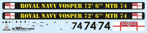 Italeri 5624 Vosper 74 Torpedo Boat with crew (7 FIGURES &amp;amp; ACCESSORIES INCLUDED) 1/35 – immagine 3