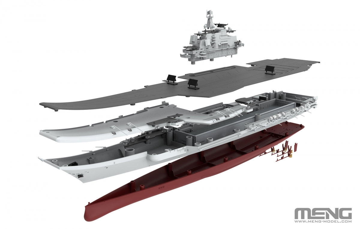 Meng Model PS-010 Aircraft Liaoning 1/700 – immagine 5