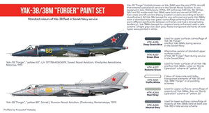 Hataka Hobby HTK-AS111 Yak-38/38M Kit de peinture &amp;quot;Forger&amp;quot; (6x17ml) – image 2