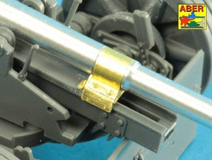 Aber 35L-328 Lufa do niemieckiej armaty p/panc Pak 40 bez hamulca wylotowego / Barrel for German 75mm PaK 40 gun without muzzle brake 1/35 – zdjęcie 4