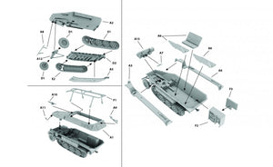 Premier à combattre le PL043 Hanomag 251/6 Ausf. Un (1/72) – image 3