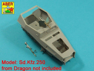 Aber 35L-169 Lufa do niemieckiego karabinu MG34 z pancerną osłoną 1/35 – zdjęcie 7