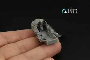 Quinta Studio QDS-48388 F-16A MLU 3D-Printed &amp;amp; coloured Interior on decal paper (Kinetic) (Small version) 1/48 – imagen 8