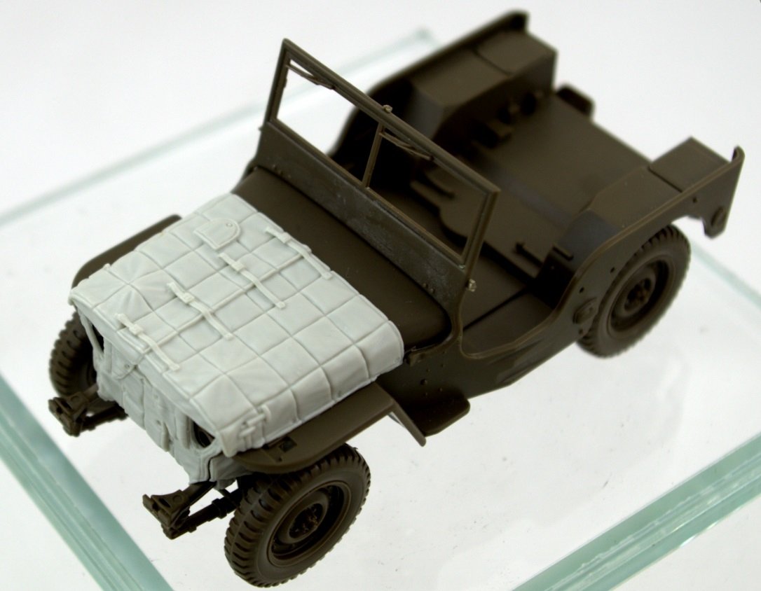 Panzer Art RE35-713 Willys “Jeep” winter canvas cover 1/35 – imagen 4