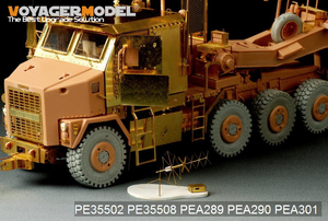 Voyager Model PEA301 Modern U.S. M1070 Truck Tractor Amour Cabin Anti IED Device sets (For HOBBYBOSS 85502) 1/35 – immagine 2