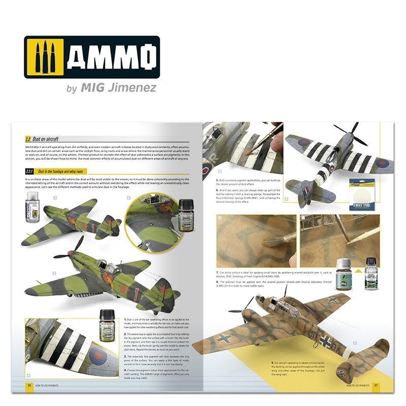 Ammo of Mig 6293 How to use Pigments - AMMO Modelling Guide (English) – immagine 4
