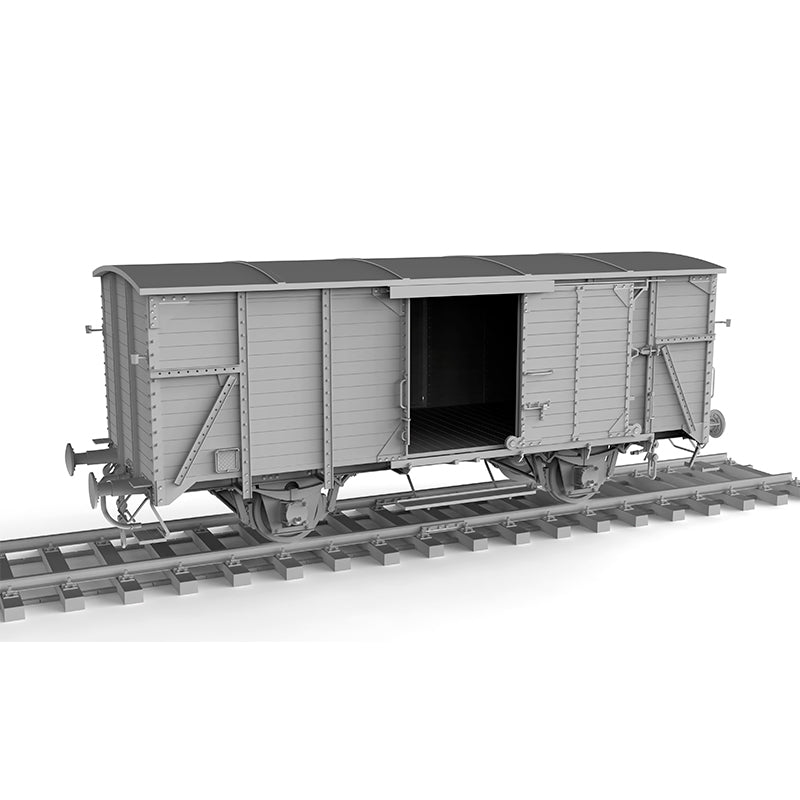 AK Interactive AK35502 GERMAN RAILWAY COVERED G10 WAGON GEDECKTER GÜTERWAGEN G10 1/35 – zdjęcie 8
