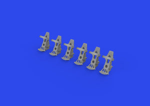 Eduard 632191 Luftwaffe rudder pedals PRINT 1/32 – zdjęcie 2