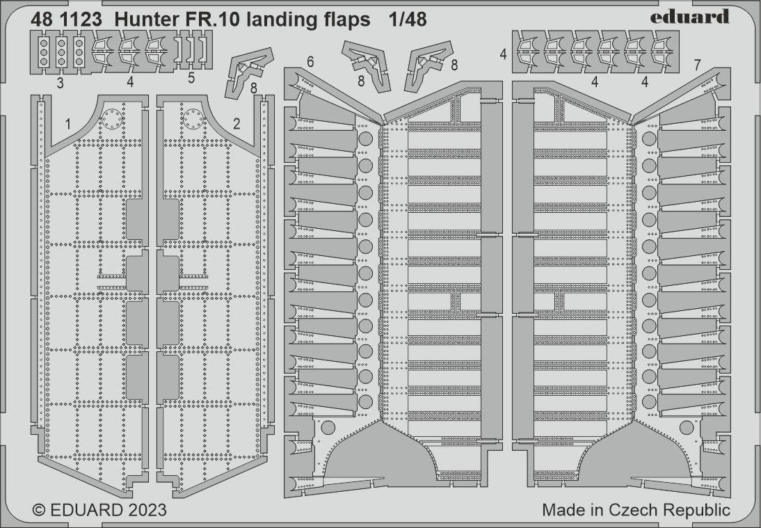 Eduard BIG49392 Hunter FR.10 AIRFIX 1/48 – imagen 6