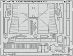 Eduard 491519 B-24D radio compartment HOBBY BOSS 1/48 – Bild 2