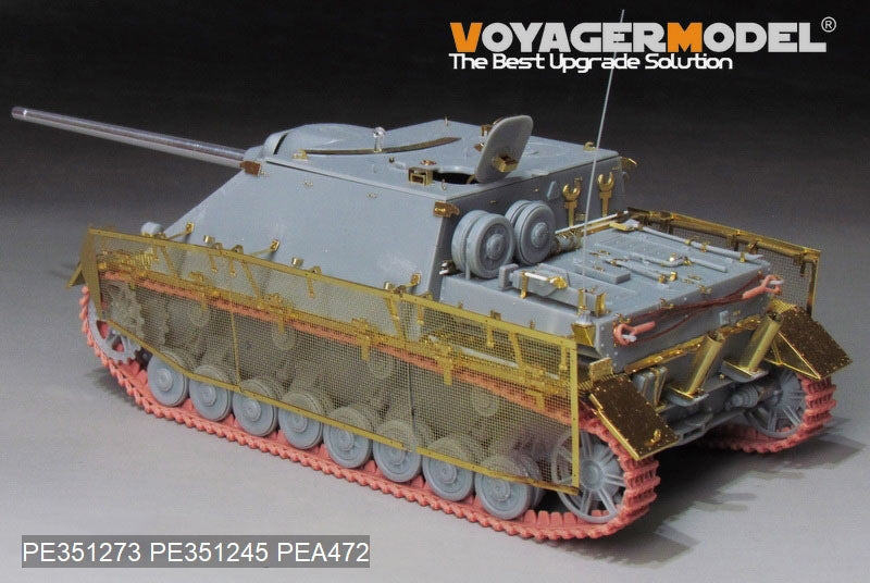 Voyager modèle PEA472 WWII allemand Jagdpanzer IV/70(A) ZWISCHEN LOSUNG Schurzen GP 1/35 – image 2