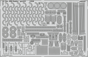 Eduard 53120 SMS Emden part 2 REVELL 1/350 – immagine 2