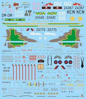 Italeri 2513 TORNADO GR. 4 1/32 – immagine 13