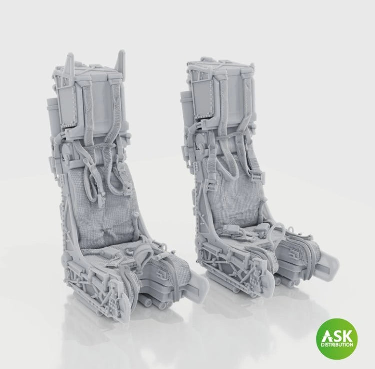 Art Scale Kit A32040 SJU-17 Ejection Seats for F-14D - with Seat Belts (2 pcs) rec. for Trumpeter 1/32