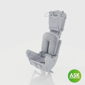 Art Scale Kit A32044 Ejection Seat - M.B Mk.2 excl. Seat Belts, rec. for Gloster Meteor F.8, Revell 1/32