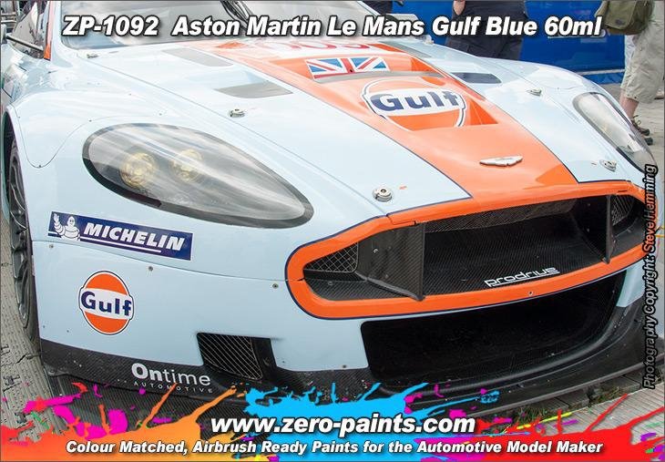 Zero Paints ZP-1092 Aston Martin Le Mans Gulf Blue Paint 60ml – imagen 2