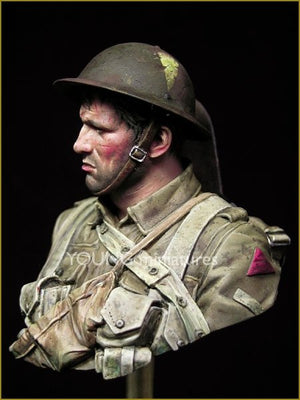 Young Miniatures YM1837 British Infantryman Somme 1916 1/10 – immagine 7