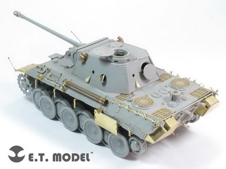 E.T. Model E35-124 WWII German Panther D Basic (For DRAGON Smart Kit) 1/35 – imagen 3