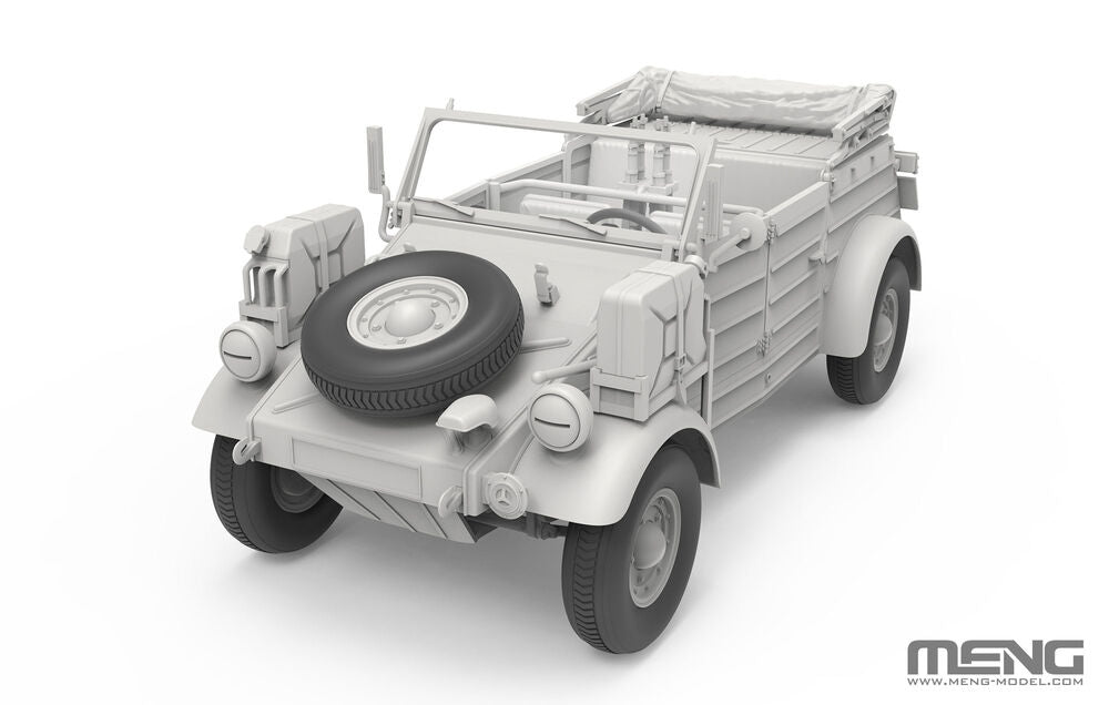 Meng Model VS-015 Type 82 German Pkw.K1 Kubelwagen (North Africa) 1/35 – image 2
