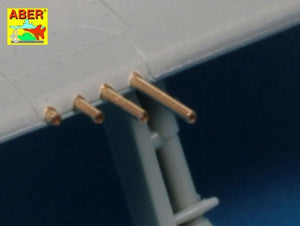 Aber A72 005 Set of 8 turned cal .50 (12,7mm) U.S. Browning M2 barrels for P-47 Thunderbolt 1/72 – imagen 6