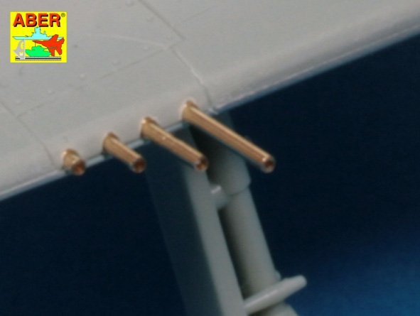 Aber A72 005 Set of 8 turned cal .50 (12,7mm) U.S. Browning M2 barrels for P-47 Thunderbolt 1/72 – imagen 6