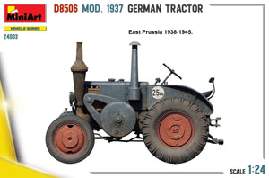 MiniArt 24003 TRACTEUR ALLEMAND D8506 MOD. 1937 1/24  – image 2
