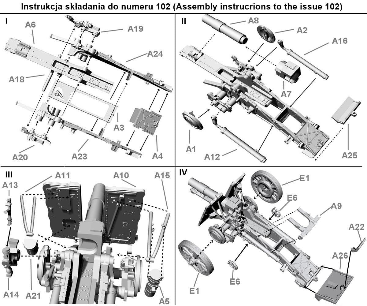 First To Fight PL102 Niemieckie Ciężkie Działo Piechoty 15cm sIG33 1/72 – imagen 2