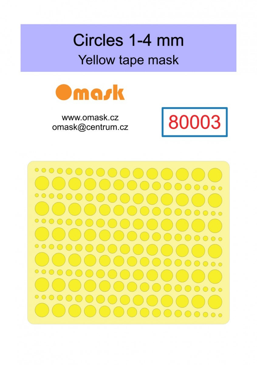 Omask X8002 Universal set 2 - yellow mask (80003, 80004, 80005, 80006, 80009) – immagine 2