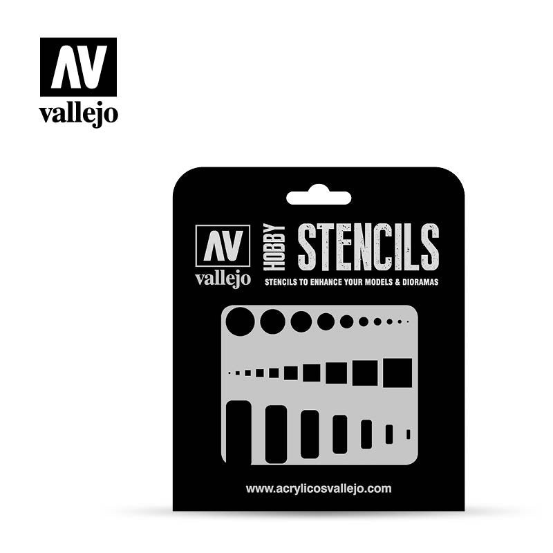Vallejo ST-AIR003 Access Trap Doors 1/32, 1/48 &amp;amp; 1/72