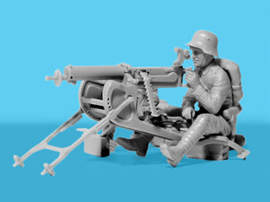 ICM 35724 Tankabwehr 1918 (4 Figures) 1/35 – imagen 2