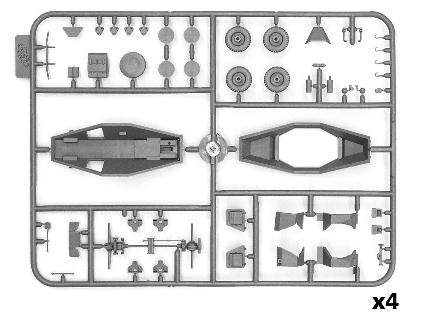 ICM DS7207 Wehrmacht Light Armored Vehicles (Sd.Kfz.222 / Sd.Kfz.223 / Sd.Kfz.260 and Sd.Kfz.261) 1/72 – Bild 2