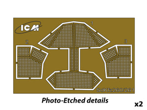 ICM DS7207 Wehrmacht Light Armored Vehicles (Sd.Kfz.222 / Sd.Kfz.223 / Sd.Kfz.260 and Sd.Kfz.261) 1/72 – Bild 5