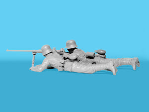 ICM 35724 Tankabwehr 1918 (4 Figures) 1/35 – imagen 7